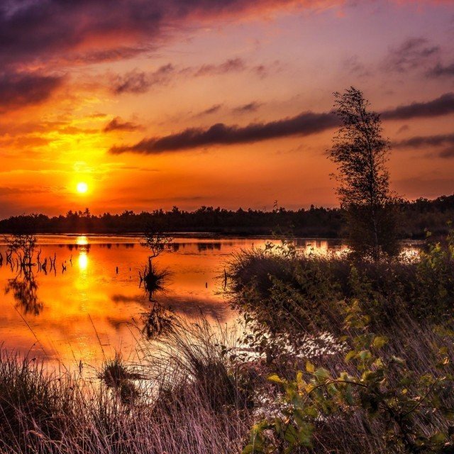 Home banner sonnenuntergang