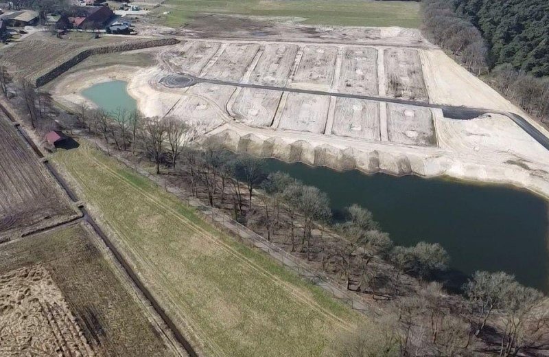 Tentplaats op de weide