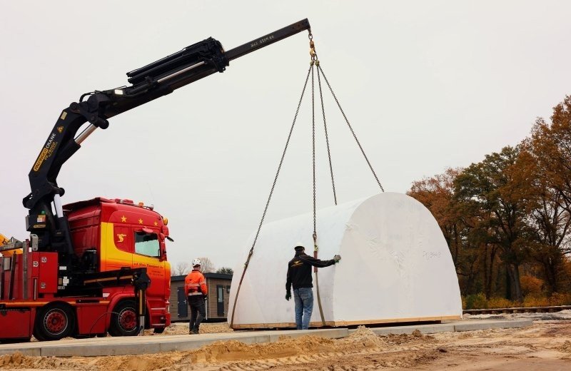 Platzierung glampingpods hasetal november 25