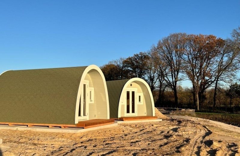 Onze nieuwe Glampingpods